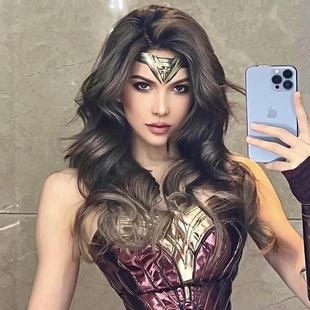 神奇女侠Cosplay头饰发箍电影同款成人儿童发带万圣节道具发饰