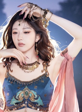 金属敦煌神女发饰赵露思跨年同款