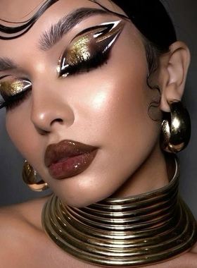 非洲民族风部落几何项圈个性夸张项链埃及艳后cos敦煌沙漠异域