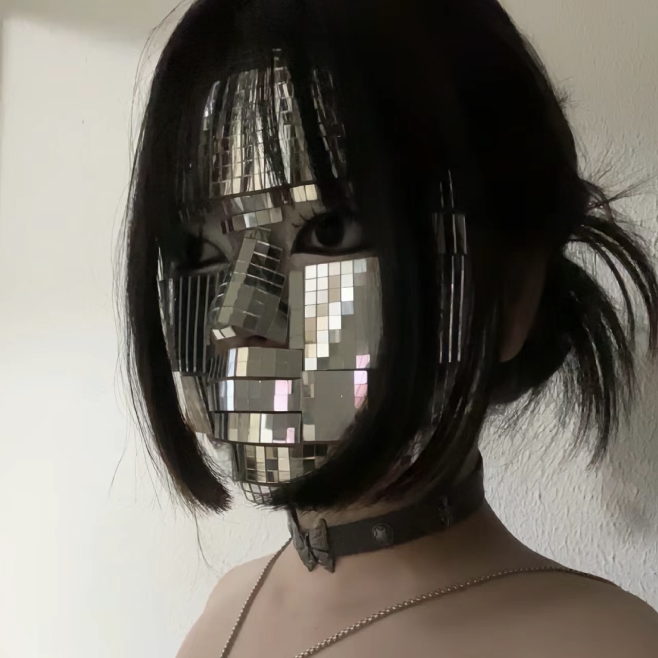 闪光全脸万圣节演出假面舞会面具