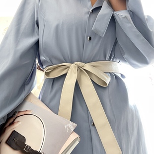 腰带女装 饰仿真皮腰带女宽大衣皮衣腰带绑带羊剪绒皮草大衣腰带