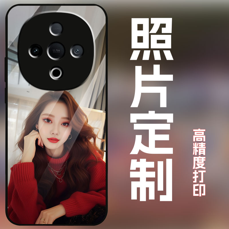 适用vivoy300手机壳定制照片自拍照宝宝照情侣照婚纱照私人订制全包防摔磨砂保护套玻璃壳个性创意时尚新款女