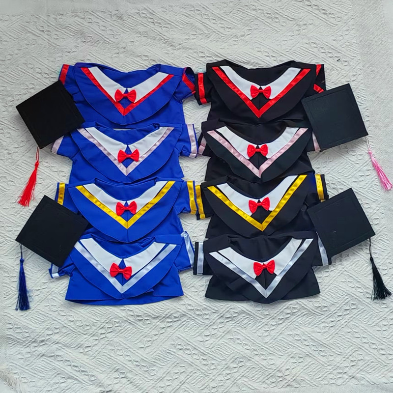 毕业公仔袍学硕士服博士帽