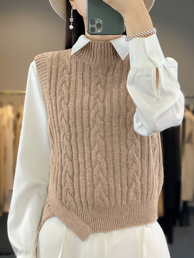 毛衣背心马甲网红同款针织衫羊毛