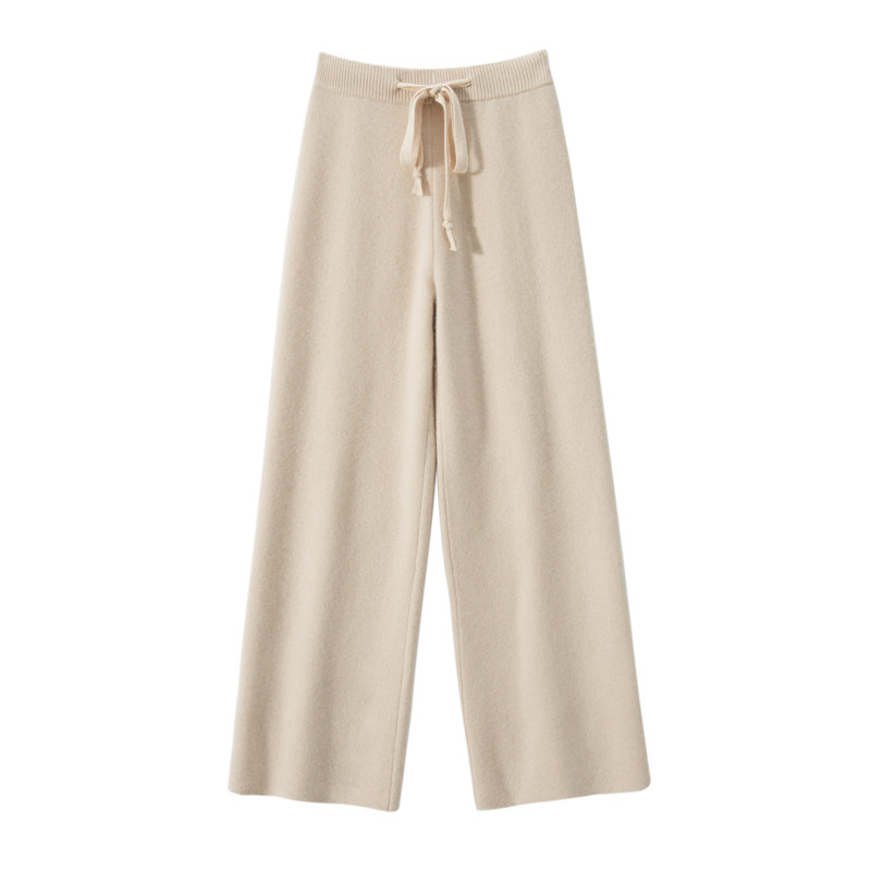 羊毛针织休闲裤女外穿秋冬季加长拖地裤高腰垂感直筒裤显瘦阔腿裤,女装/女士精品,休闲裤,淘宝优惠券,粉丝福利购,淘宝优惠卷