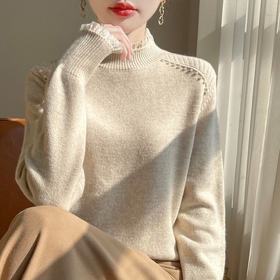 2025秋冬新款木耳边设计