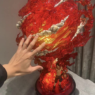 海贼王系列火拳炎帝艾斯GK手办超然动漫周边潮玩模型雕像摆件礼物