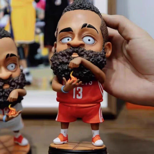 NBA哈登手办纪念雕像1/12比例