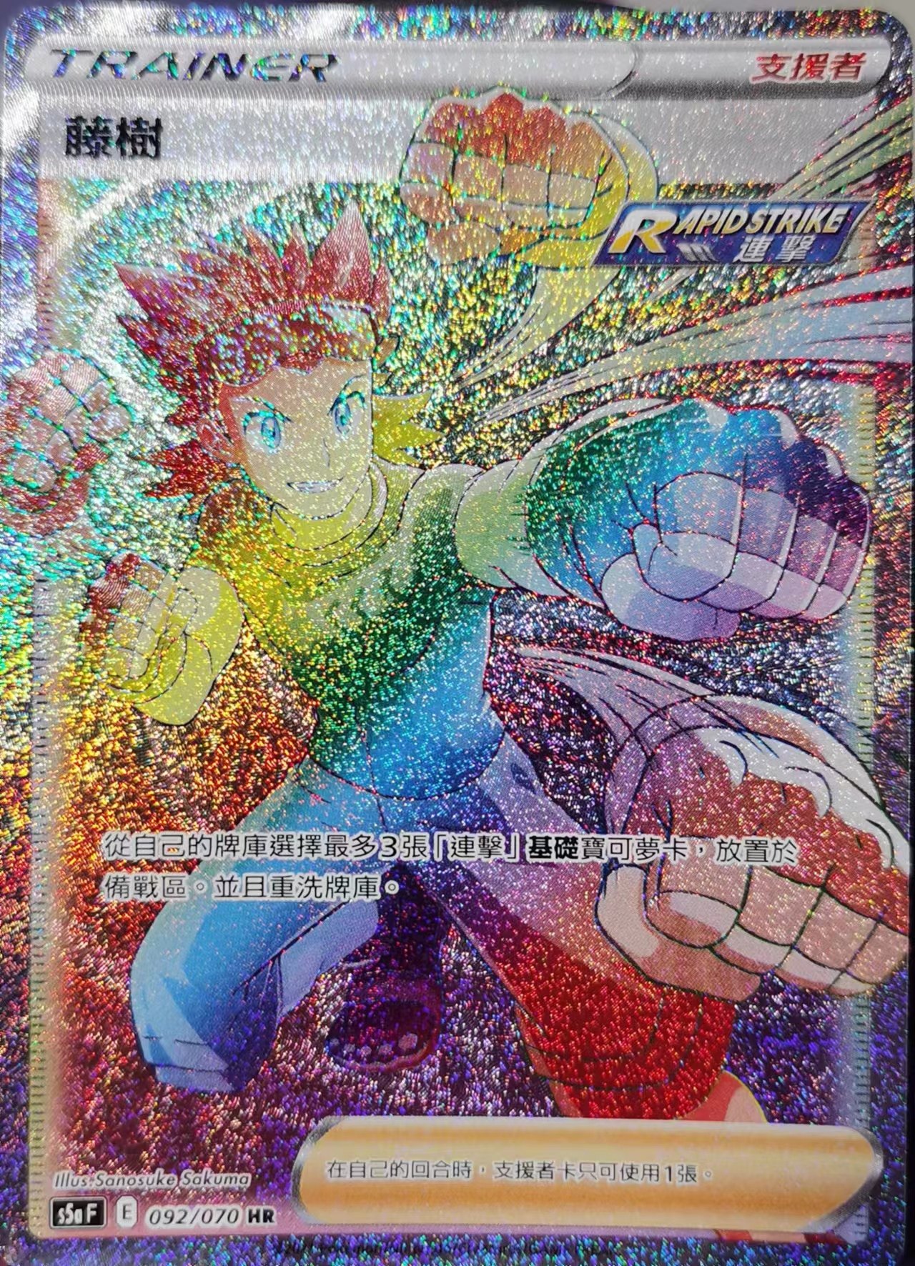 圣城 宝可梦 卡牌 ptcg 繁中正版  简中 藤树 hr 全图 人物