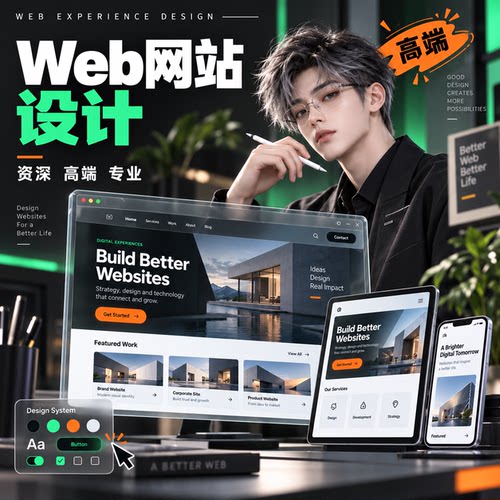 网页设计UI设计app界面设计UI资深设计师包月