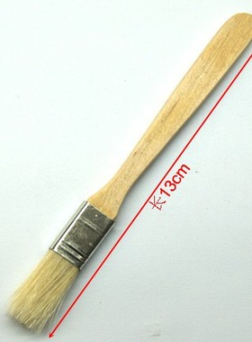 猪毛刷 手机主板维修焊盘清洁刷 白色硬毛刷硬刷子 焊油清洗刷子