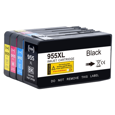 适用惠普hp955xl墨盒7740 8210 8216 8710彩色打印机8720 8730 8740墨水HP952XL北美版HP953XL黑色墨盒通原装