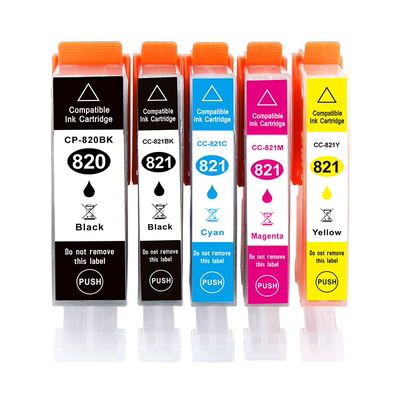 适用佳能820/821墨盒IP3680 IP4680打印机墨水匣MP545 MP558 MP568 MP638 MP648 MX868 MX876 MP878 MP980