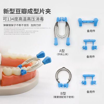 牙科豆瓣成型片夹A型B型 豆瓣成型片钳豆瓣夹持环 成形片夹子批发