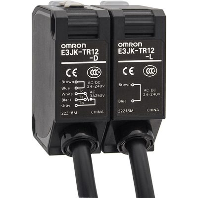 正品欧姆龙e3jk对射光电开关