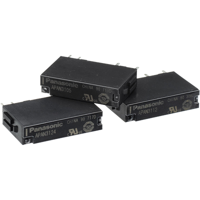 松下小型继电器pa1a-5v24v