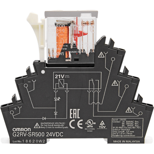正品OMRON欧姆龙G2RV-1-S-G继电器ST500/SR500-SR700 21-24V直流