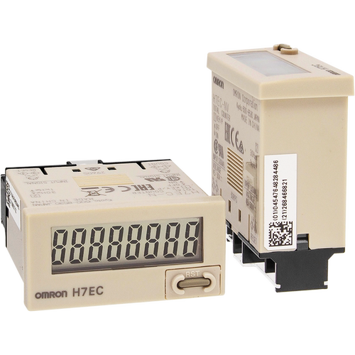 正品OMRON欧姆龙数字计数器H7EC-N H7ET-NV累计时器H7EC-NFV-B-H