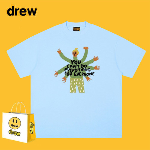 DREWESSFODG宋佳同款插画短袖