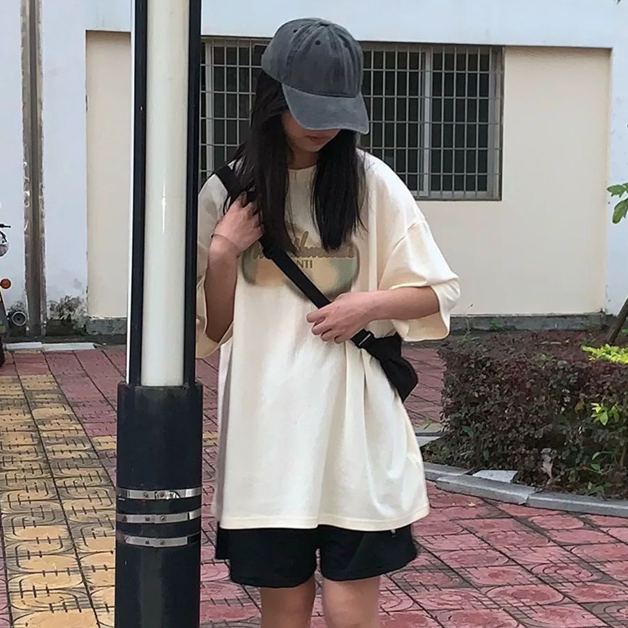 150cm145小矮个子女装穿搭配减龄夏季中学生显高显瘦学院风两件套