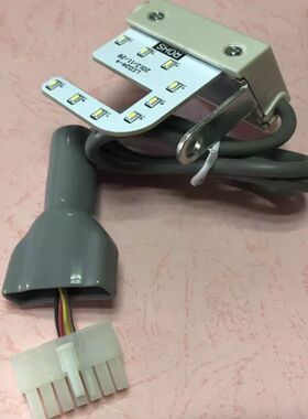 祖奇重 机原装 8100B-7电脑平缝机 四线U型带灯倒缝开关 40130874