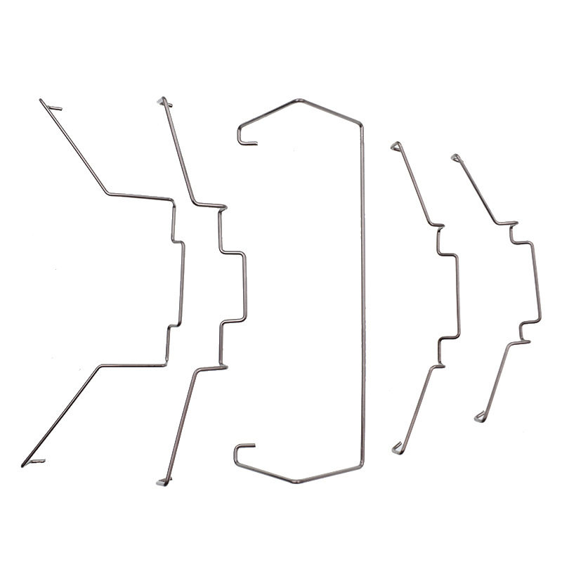 电脑主机cpu散热器风扇固定卡扣扣具12cm卡簧钢丝挂钩8/9厘米扣具