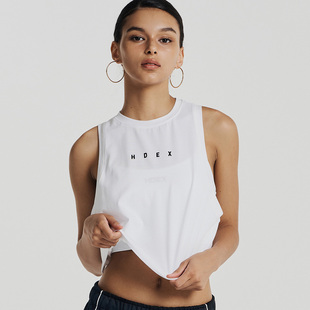 HDEX 25春夏季新品宽松圆领背心罩衫无袖上衣韩国代购