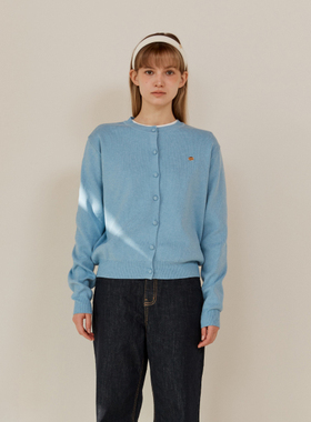 ANOETIC 25春季新品纯色简约风纽扣针织衫修身百搭外套韩国代购