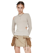 CRANK 裙显瘦包臀半身裙韩国正品 2023秋季 现货 美式 复古工装 代购