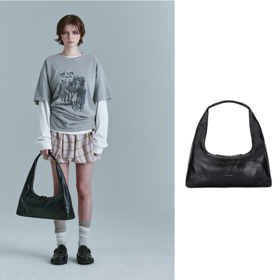 MARGESHERWOOD 单肩斜挎包百搭慵懒高级设计感手提包韩国代购