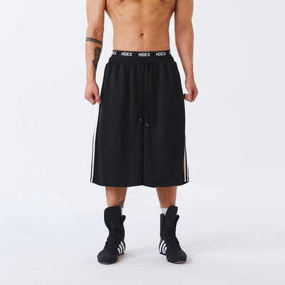 HDEX 25夏季新品美式复古斜切织带拼接运动休闲裤韩国代购