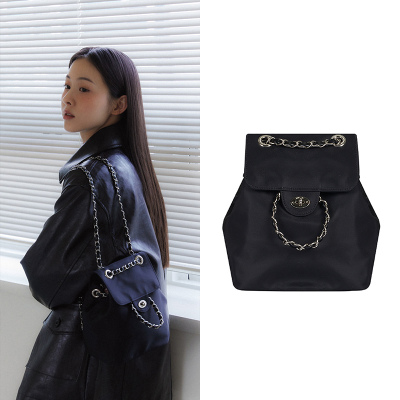 ANOETIC链条双肩包韩国代购