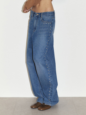 polysooem水洗牛仔裤韩国代购