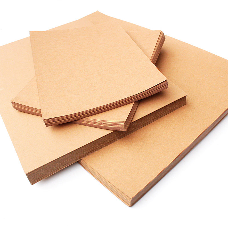 儿童手工画纸牛皮纸400g厚a4/a3/4k硬卡纸美术创意diy折纸绘画纸