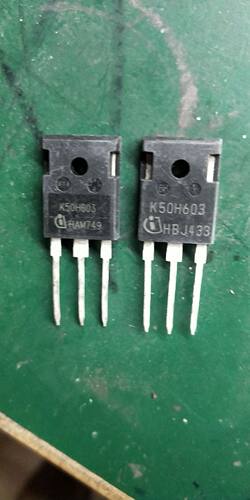 原装长脚 K50H603 高频IGBT 50A 600V