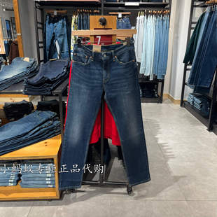 新款 04511 男士 低腰牛仔裤 6193 511水洗蓝色修身 Levis李维斯秋季