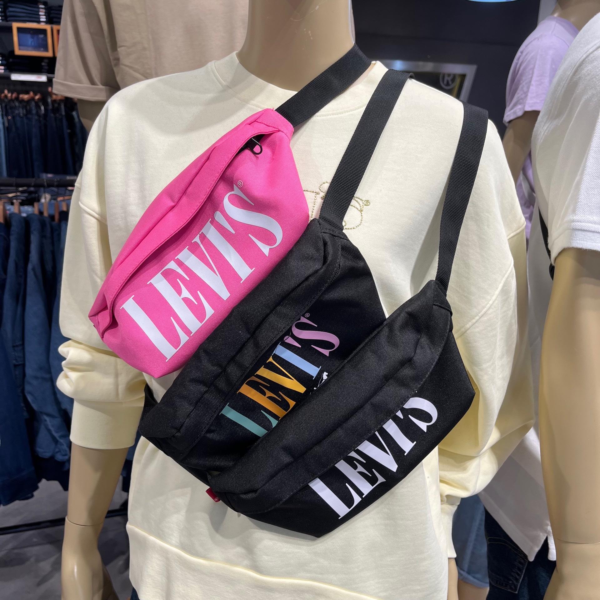 Levis李维斯男女同款印花logo挎包腰包38005-0144 0161 0097 0159