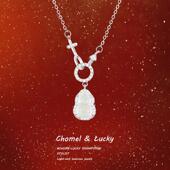 「玉髓福禄」s999纯银新中式 葫芦项链女轻奢小众设计高级生日礼物