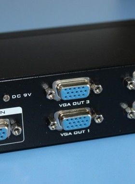 MT-3504 宽屏350MHZ VGA分配器 1分4 一分四1进4出 一进四出 高清