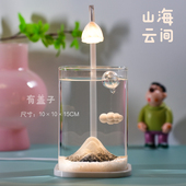 2025新款 斗鱼缸小型网红玻璃缸客厅桌面观赏鱼造景办公室宿舍鱼缸