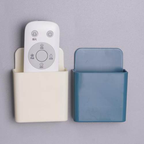 壁挂免打孔遥控器收纳盒