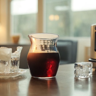 玻璃咖啡感官杯 品鉴杯手冲咖啡闻香杯300ml仿陶瓷Origami品香杯