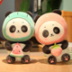 可爱水果熊猫公仔毛绒玩具大号大熊猫儿童玩偶超萌陪睡布娃娃抱枕