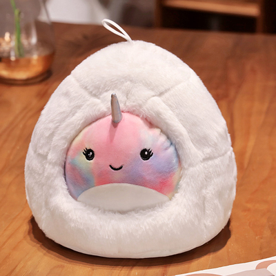 卡通企鹅小窝毛绒玩具公仔PP棉