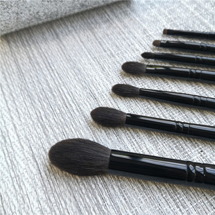 牛货!灰鼠毛化妆刷套装眼部日本大叔羊毛散粉腮红高光细节晕染刷