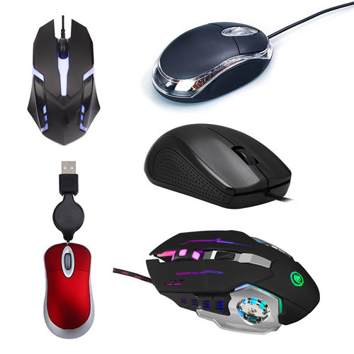 闪动者光电USB全新发光有线鼠标