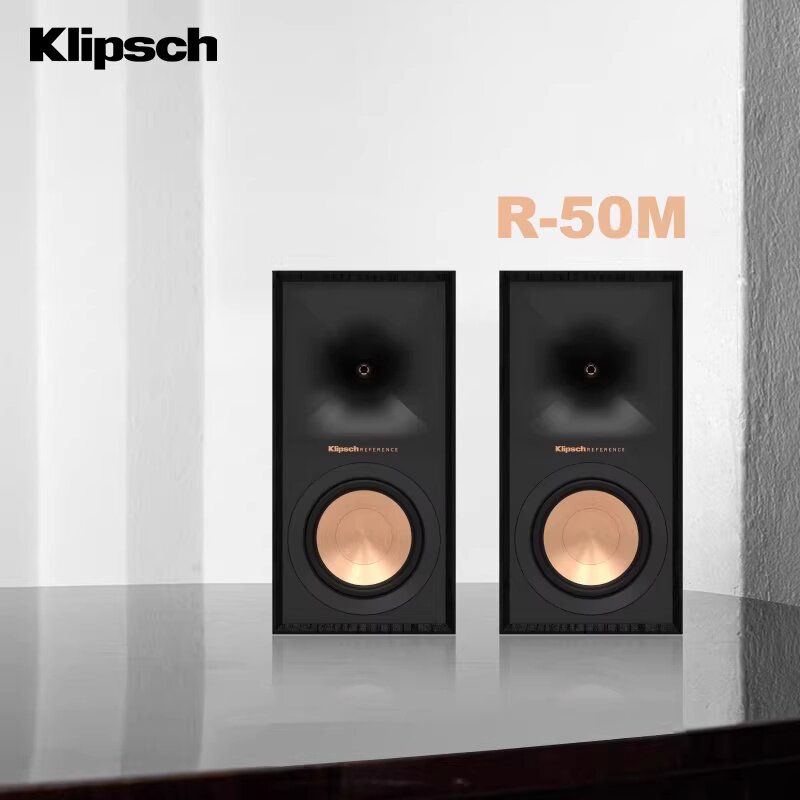 klipsch杰士R-50M家用发烧HIFI书架音箱无源号角家庭影院环绕音响
