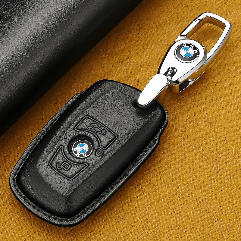 适用宝马3系钥匙套真皮320LI/330LI/3系GT/5系GT520车钥匙包扣壳