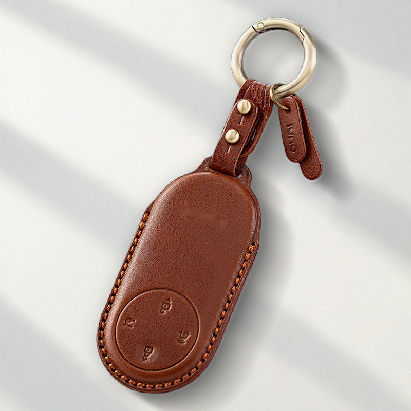 适用于问界钥匙套m9/m8/m7焕新版华为汽车A5aitoM5汽车真皮包壳