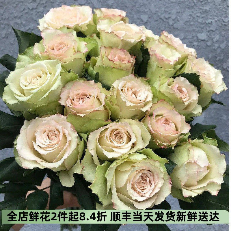 协奏曲玫瑰情人节女友花同城配送